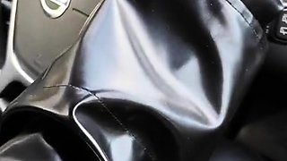 Amateur cutie plugs her ass and masturbates