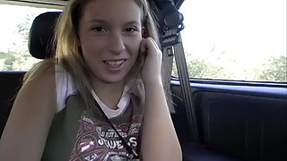 Vintage Cum Walk Van Sex Pickup! Christie Lee