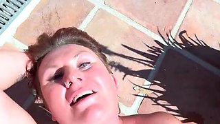 JoJo Seduces A Young Man At The Hotel Pool