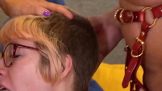 Rosa gets a strap on DP