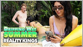 Horny Brunette Ari Alectra Will Do Anything To Get A Taste Of Jimmys Sausage