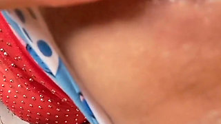 In the Morning in a Tent with an 18-year-old Girl