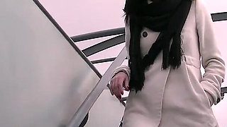 Savage Sex Outdoors, Brunette Fucked by Wild Stepbro 5807