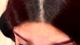 FiammiSxagain Drinks His Cock Milk After Nasty Blowjob