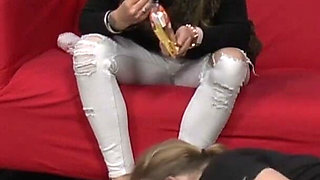 Evangeline Food Spitting and Smoking