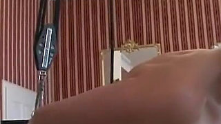 She loves being dominated while tied to the ceiling