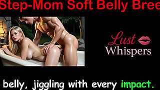 Step-mom Soft Belly Breed - English Sex Story