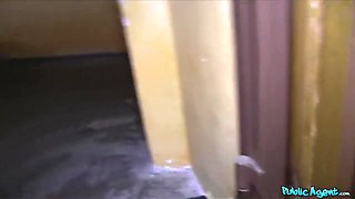 Innocent Redhead Teen 18+ Bends Over For Cash - Outdoor Sex For Money