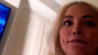 Big boobs webcam slut toys her asshole