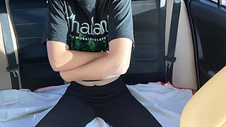 Squirt in the Backseat of Someone Else's Car!