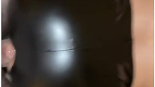 I Get Fucked In Shiny Leather / Pvc Leggings