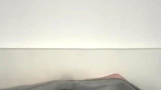 Hot doll with large mounds gives an oral blowjob, making me