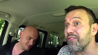 Mark Aurel, Funny Hill And Titus Steel - Tattooed Chick Gets Fucked By A Clown Dude