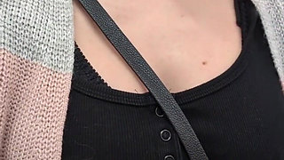 Wearing a Giant Butt Plug Makes Grocery Shopping Much More Fun