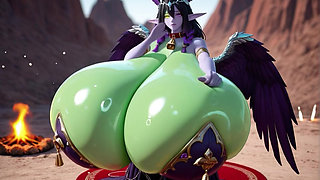 Gigantic Boobs Hentai Bouncing Compilation