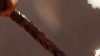 Pregnant Slave Gets Whipped - Massive Arousal & Dripping Pussy