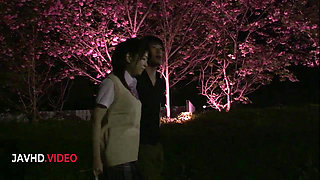 Passionate Asian babe gives wild blowjob then gets fucked hard and roughly