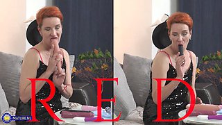 Natali E. Is A Red Gilf That Gets Very Naughty That Even With Her 55 Years Will Make You Cum