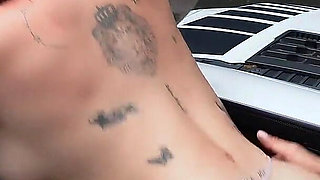 I Pick up a Stranger in My Truck and Fuck Him Hard and Real - Sara Blonde and Danner