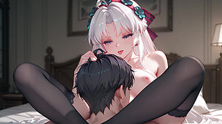 Carlotta came to a sex casting for the first time. Carlotta sex casting hentai cosplay