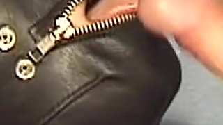 Masked Cougar Serves Multiple Robed Men Eagerly