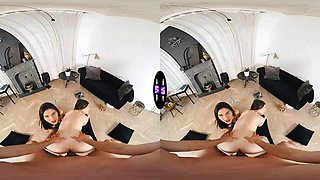 Jadilica Kneels And Sucks While Vivien Doll Finally Joins In  TmwVRnet: Porn