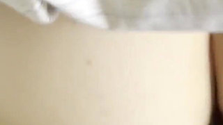 Real Amateur Stepmom Seduces and Fucks Real Stepson While Home Alone Almost Caught Big Creampie