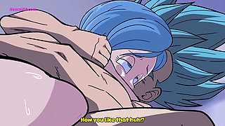 Bulma's Genius Meant Nothing When a God's Cock Found Her Tight, Hole.