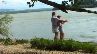 Amateur Couple From Germany Having Fun on the Beach