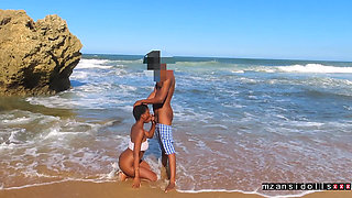 Beach Blow Job