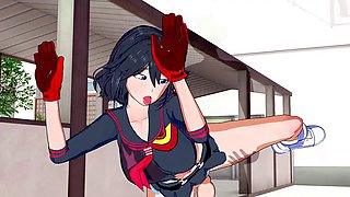3d, ryuko, anime