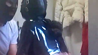 MILF in Latex and Fishnet Pantyhose, Licked, Fucked and Cumshot on Face