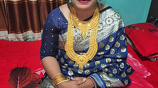 The bride and groom's first wedding night