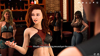 3D Devilla Pounded On Yoga Bar, Boobs Covered In Sperm For Lustful Finish