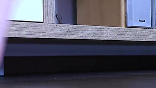 Foot Fetish Teasing with Long Nails on Long Toes