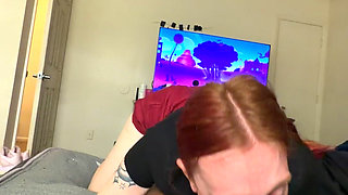 That Hungry Mouth Doesn’t Play Nice. She Sucks Like She’s Starving for It. Сum Boobs and Cum in Mouth
