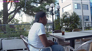 I Suck This Black Dick in Public and Finish the Game at Home Until I Get His Cum All Over My Ass