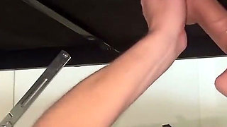 Stepdaughter Milked All the Sperm Out of Me on the Milking Table