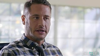 Danny Mountain's Wild Passion in a Steamy Office Encounter