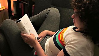 Nerdy Hentai BBW Squirts Fat Ass