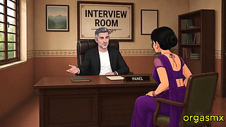 Desi Kamini Bhabi Job Interview - Office Meeting - Ai Generated Desi Romance