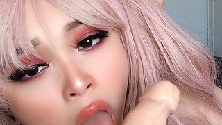 Tattoed Amateur Webcam Girl Hot Dildo Action Masturbation