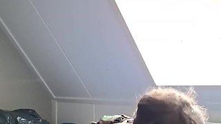 Swallowing Fierce Cock Thrusts Leaves Trembling Throat Wide Open - Handjob