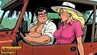Jungle Gas Station: a Black Pump for a White Wife. BBC Wife Cuckold