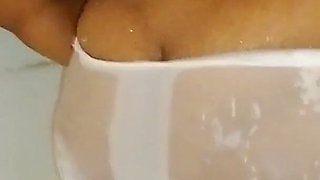 Masturbating in the Shower
