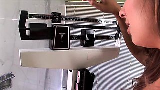 Blonde tight pussy babe solo toy fun in glamour masturbation