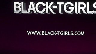 Girlie's trans action by Black TGirls