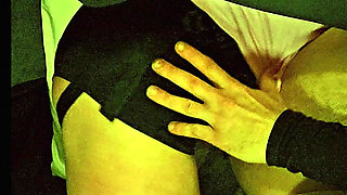 Femdom Wife Pegging Husband with Big Dildo and Very Deep