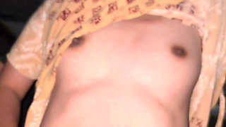 At the end of the day, he ends up in a car in front of someone's house.