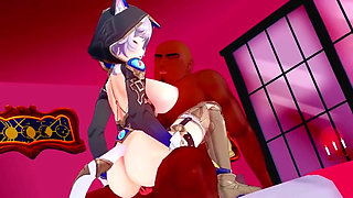 Honkai Star Rail - Cipher Falls to Temptation and Big Cock in Ntr Sex Scene - 3D Hentai Animation
